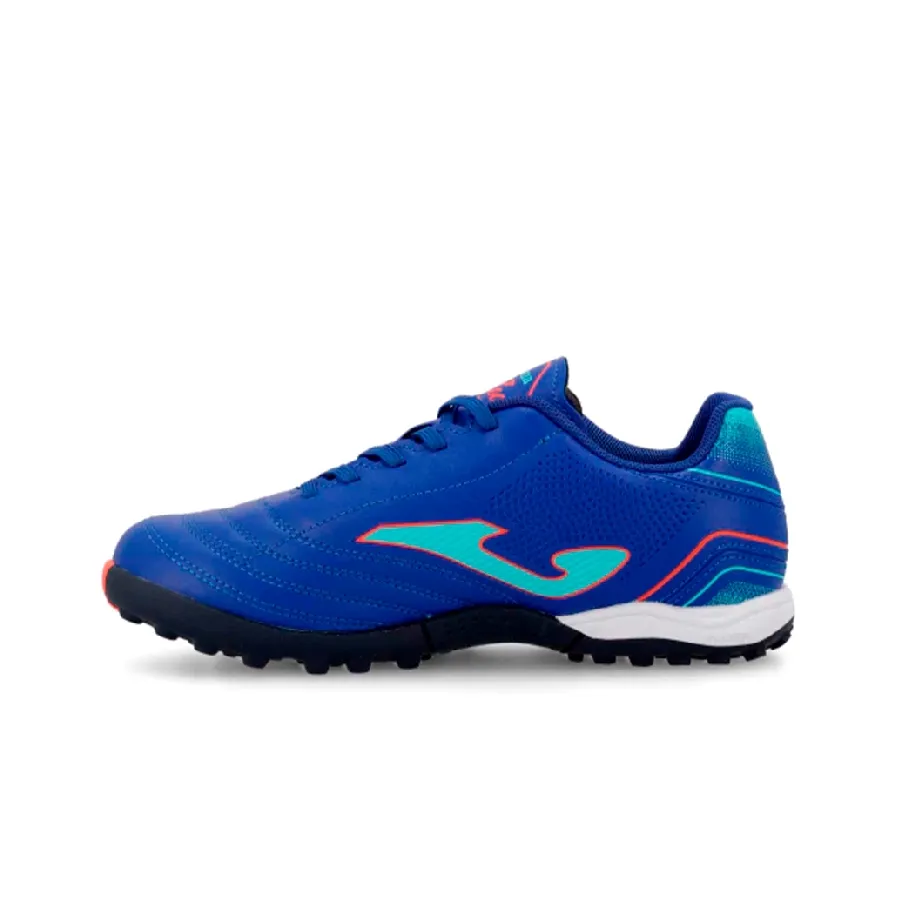 Imagen 3 de 8 de Botines Joma Botin Toledo Jr Tf-AZUL FRANCIA/NARANJA