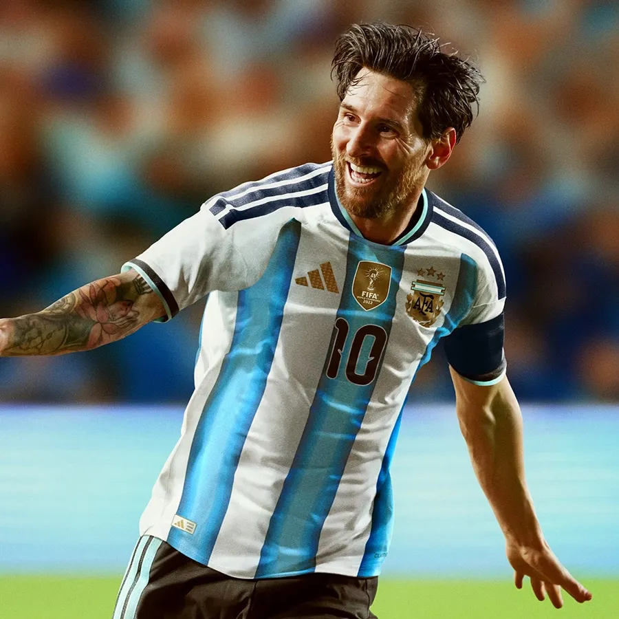 Imagen 1 de 10 de Camiseta adidas Titular Selección Argentina 26 Afa Jugador-BLANCO/CELESTE