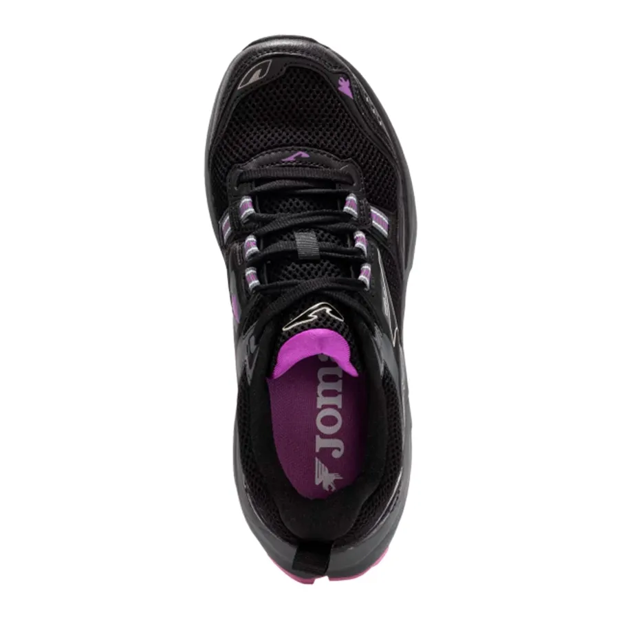 Imagen 2 de 5 de Zapatillas Joma Zapatilla Trail Shock Lady-NEGRO/VIOLETA