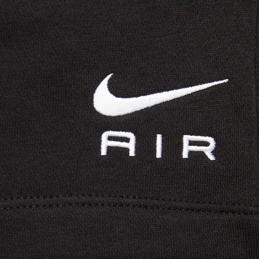 Imagen 3 de 4 de Pantalón Nike High-Rise Fleece Shorts-NEGRO