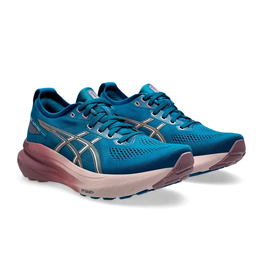 Imagen 2 de 5 de Zapatillas Asics Gel-Kayano 31-PETROLEO/DORADO