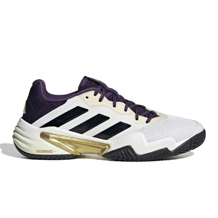 Imagen 1 de 8 de Zapatillas adidas Barricade 13-BLANCO/NEGRO/MORADO