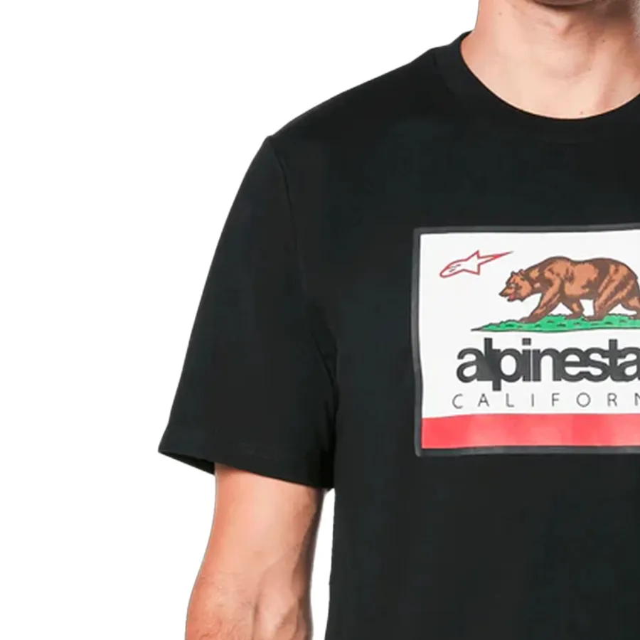 Imagen 3 de 5 de Remera Alpinestars Cali 2.0 CSF-NEGRO