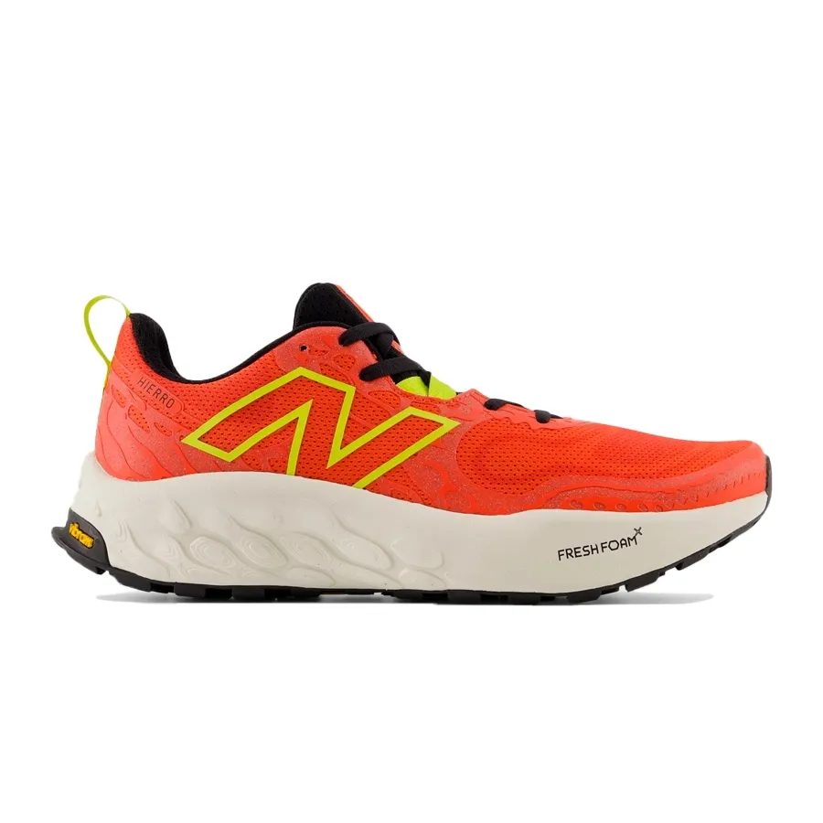 Imagen 0 de 6 de Zapatillas New Balance Fresh Foam X Hierro v8-NARANJA/NEGRO/AMARILLO