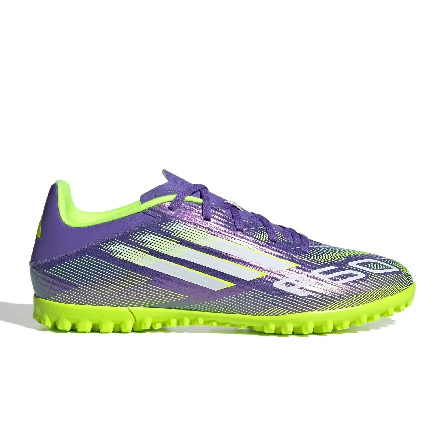 Imagen 0 de 7 de Botines adidas F50 Club Tf-PURPURA/VERDE FLUOR